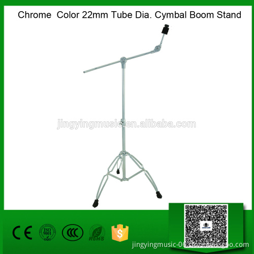 Chrome Color 22mm Tube Dia. Cymbal Boom Stand